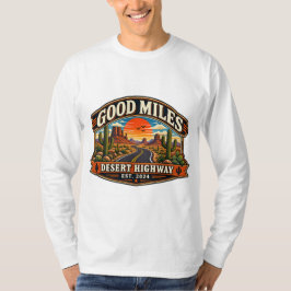 グッドマイルズ デザートハイウェイ ビンテージ サウスウェスト ロード Tシャツ