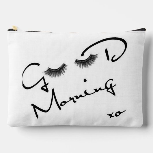 グッドモーニングまつげ アクセサリーポーチ (正面)