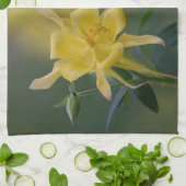 グッドモーニングイエロー キッチンタオル (折り畳み)