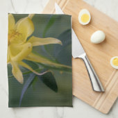 グッドモーニングイエロー キッチンタオル (四つ折り)