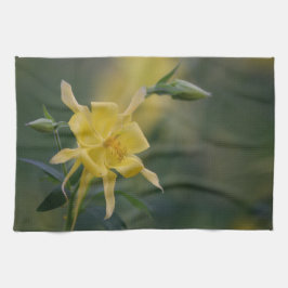 グッドモーニングイエロー キッチンタオル