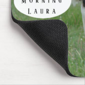 グッドモーニングカウズマウスパッド マウスパッド (コーナー)