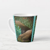 グッドモーニングカップ カフェラテマグ (左アングル)