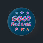 グッドモーニングカラフルおもしろいカッコいい手書き 缶バッジ<br><div class="desc">飾このボタンでカッコいいの服装。引っ越し祝いパーティー素晴らしか誕生日か結婚プレゼント！そこカスタマイズで文字も追加。私の店にもっと色や柄をチェックしなさい！お前ももし何か欲しいカスタムって。</div>