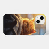グッドモーニングキャット iPhoneケース (裏面横)