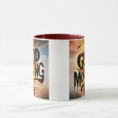 グッドモーニングコーヒーアート#3 マグカップ (中央)