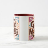 グッドモーニングコーヒーアート#9 マグカップ (中央)