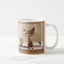 グッドモーニングコーヒーキャット コーヒーマグカップ