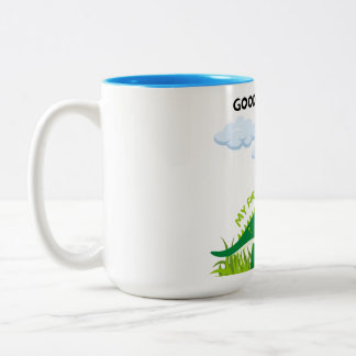 グッドモーニングコーヒーマグ – あなたの一日を右にstat ツートーンマグカップ