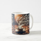 グッドモーニングコーヒーマグ – Stylで一日を始める コーヒーマグカップ (正面右)