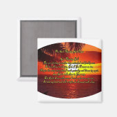 グッドモーニングゴッド祈りの言葉 マグネット (正面/裏面)