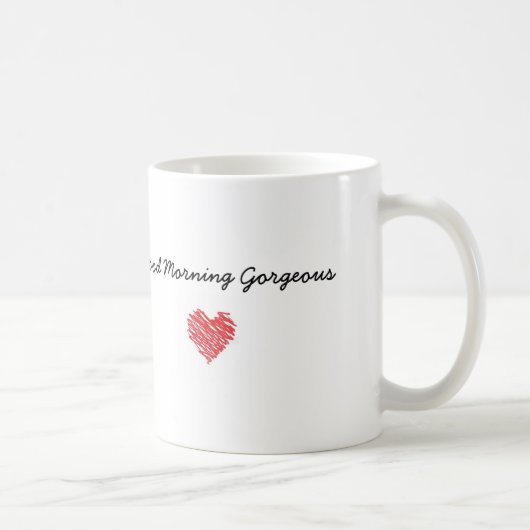 グッドモーニングゴージャスマグ コーヒーマグカップ (右)
