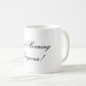 グッドモーニングゴージャス コーヒーマグカップ (正面右)