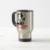 グッドモーニングゴージャス トラベルマグ (正面左)