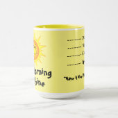 グッドモーニングサンシャインコーヒーマグ マグカップ (中央)