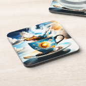 グッドモーニングサンシャインコーヒー コースター (左側)