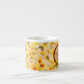 グッドモーニングサンシャインサンフラワーブレックファーストコーヒー エスプレッソカップ (正面)