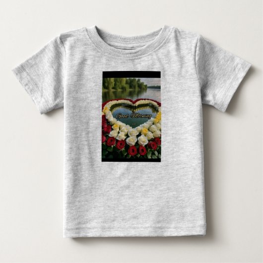 グッドモーニングサンシャインティー ベビーTシャツ (正面)