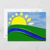 グッドモーニングサンシャインデイポストカード ポストカード (正面/裏面)