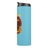 グッドモーニングサンシャインビグおもしろいフット タンブラー (回転右)