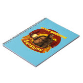 グッドモーニングサンシャインビグおもしろいフートコーヒー ノートブック (左側)