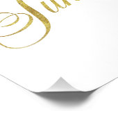 グッドモーニングサンシャインフェイク引用文ゴールドフォイル引用文 フォトプリント            (角)