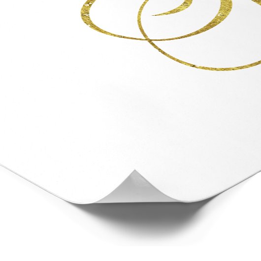 グッドモーニングサンシャインフェイク引用文ゴールドフォイル引用文 ポスター (角)