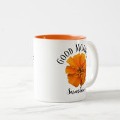 グッドモーニングサンシャインマリゴールド ツートーンマグカップ (正面右)
