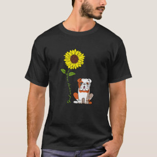 グッドモーニングサンシャイン私の英語ブルドッグ大好き Tシャツ