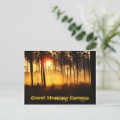 グッドモーニングジョージア ポストカード (スタンド正面)