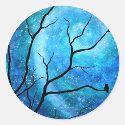 グッドモーニングスターシャイン ラウンドシール (正面)