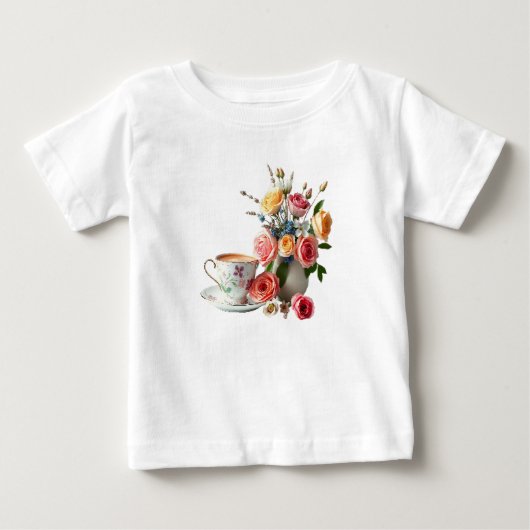 グッドモーニングティー ベビーTシャツ (正面)