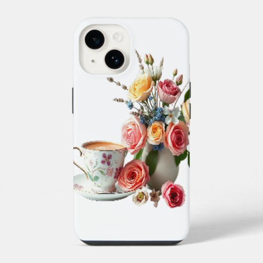 グッドモーニングティー iPhoneケース (裏面)