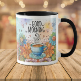 グッドモーニングドードルコーヒー ツートーンマグカップ