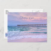 グッドモーニングナバラビーチ考えるピアズオブユー ポストカード (正面/裏面)