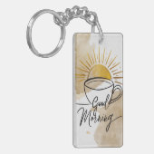 グッドモーニングハガキ キーホルダー (正面左)