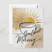 グッドモーニングハガキ ポストカード (正面/裏面)