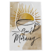 グッドモーニングハガキ ミディアムペーパーバッグ (正面)