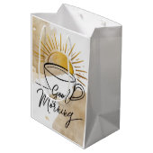 グッドモーニングハガキ ミディアムペーパーバッグ (裏面アングル)