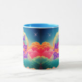 グッドモーニングビューティフルパステルクラウド マグカップ (中央)