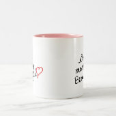 グッドモーニングビューティフル! ツートーンマグカップ (中央)