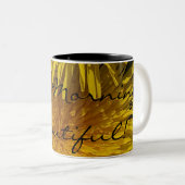 グッドモーニングビューティフル ツートーンマグカップ (正面右)