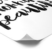 グッドモーニングビューティフル ポスター (角)