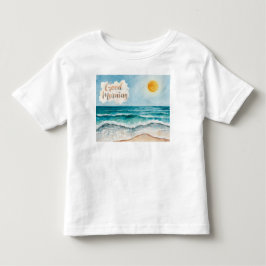 グッドモーニングビーチライフ トドラーTシャツ