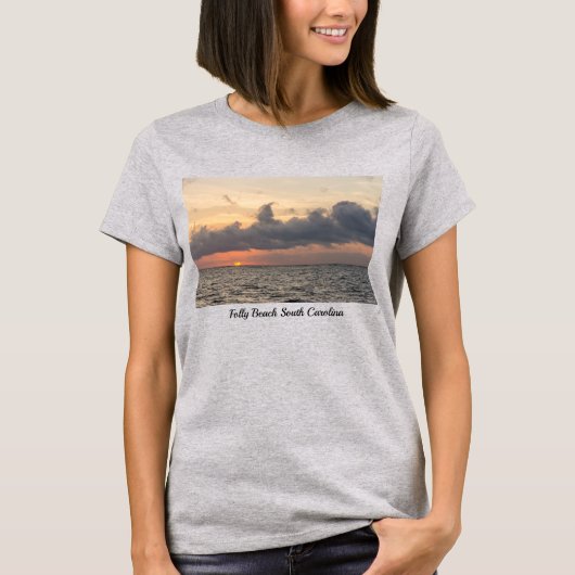 グッドモーニングフォリービーチTシャツ Tシャツ (正面)