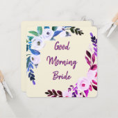 グッドモーニングブライド カード (正面/裏面インサイチュ)