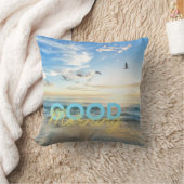 グッドモーニングブルースカイ クッション (ブランケット)