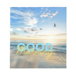 グッドモーニングブルースカイ ノートパッド