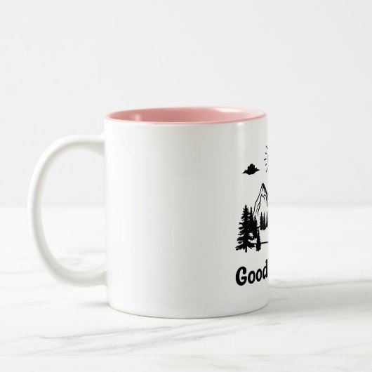 グッドモーニングプレミアムマグ ツートーンマグカップ (左)