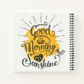 グッドモーニングマイサンシャイン ノートブック (裏面)